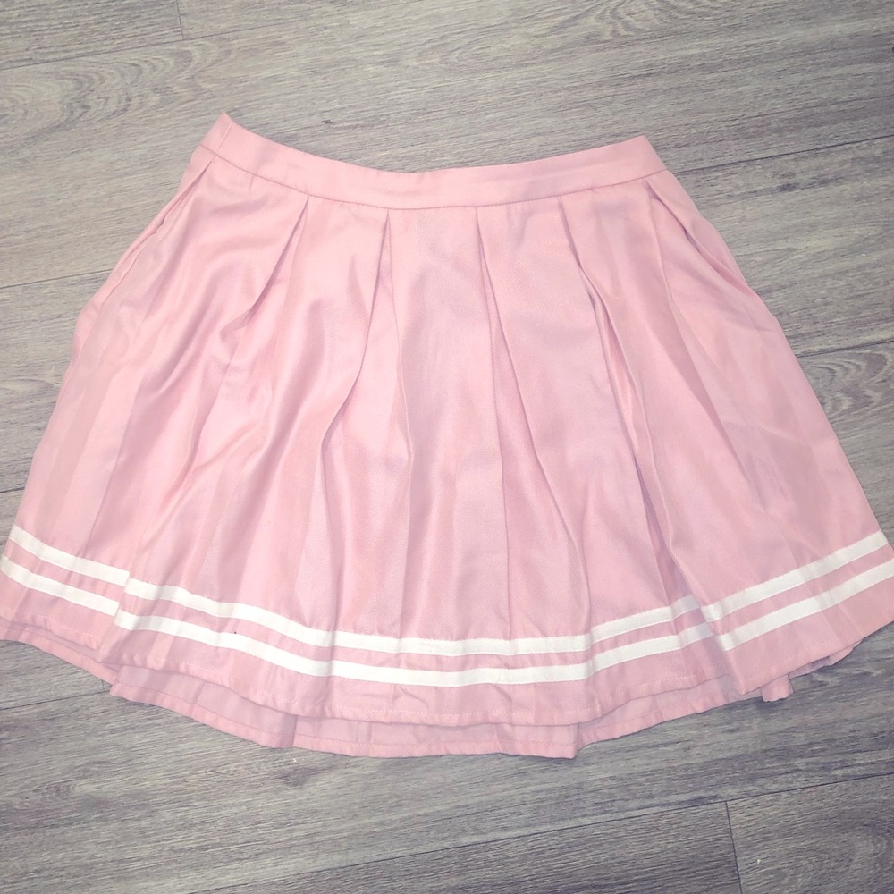 Pink pleated Hot topic skirt💖
